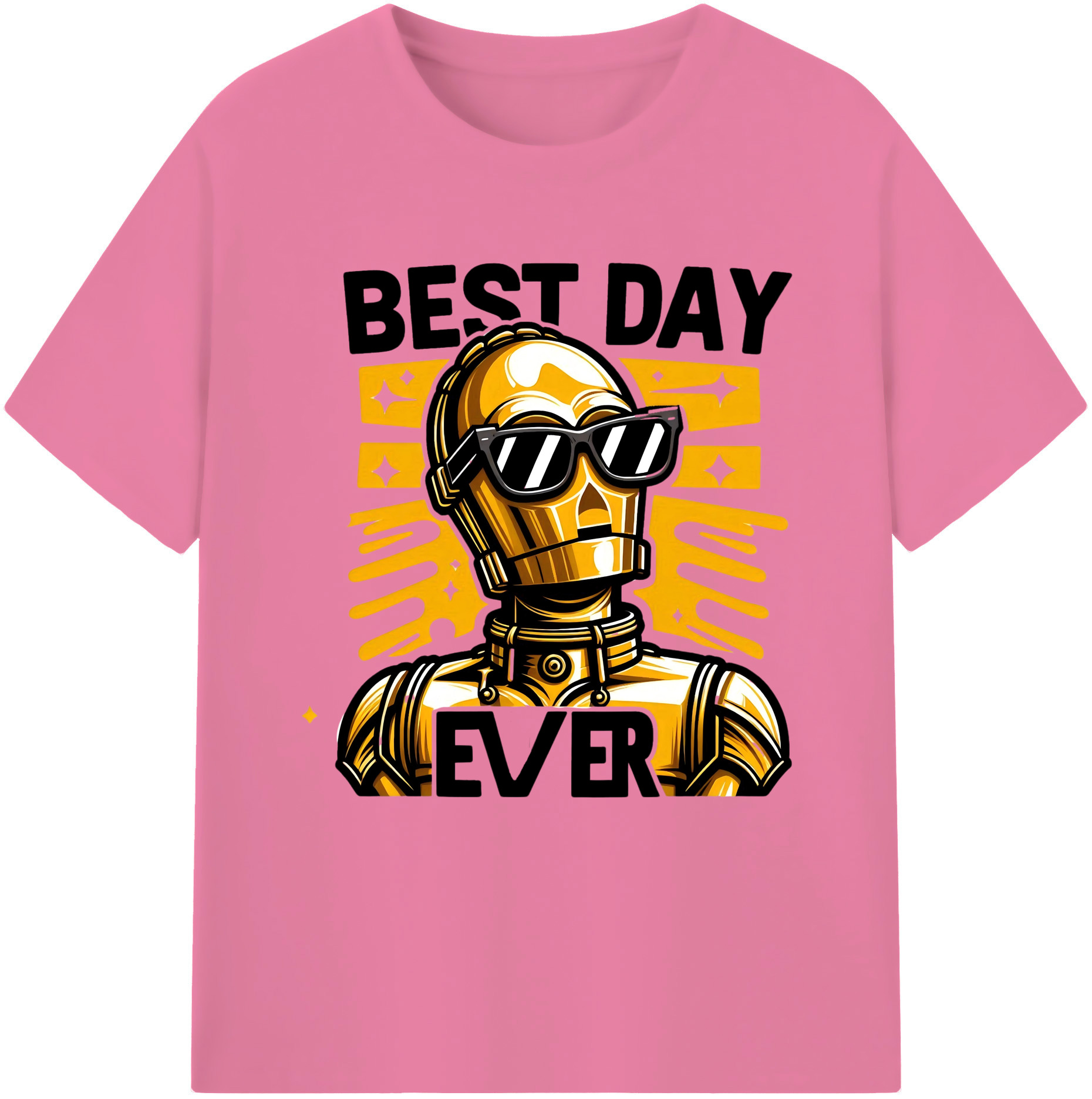 （画像用） スター・ウォーズ Star Wars 綿100％半袖Tシャツ（フロントプリント）